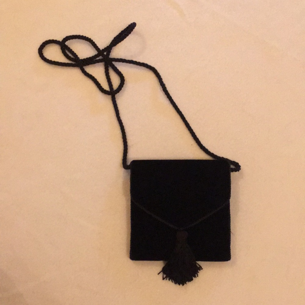 Timmy Woods Velvet Crossbody Purse